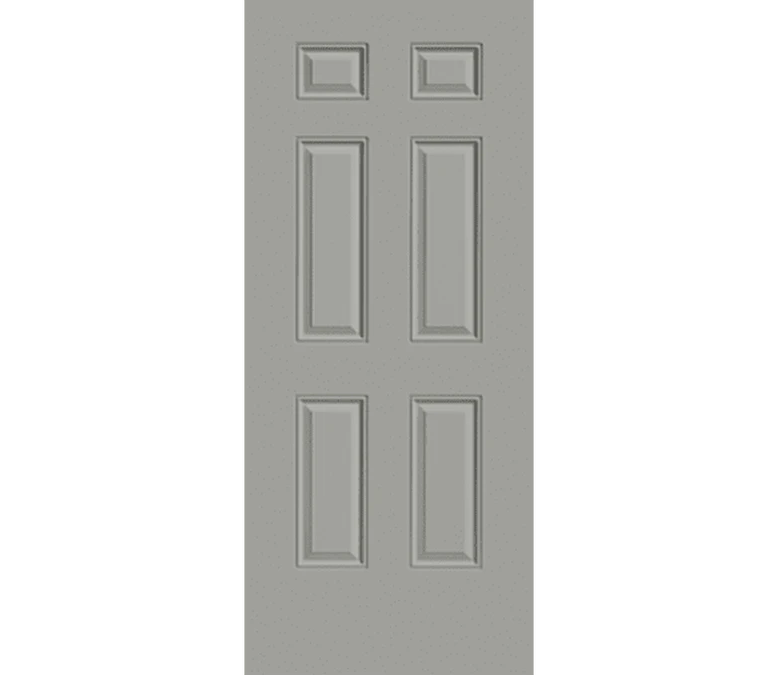 Terre Haute 6 Panel Steel Entry Door