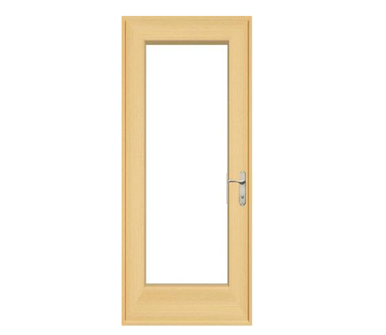 Terre Haute Pella Lifestyle Series Wood Hinged Patio Doors